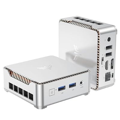 KAMRUI Essenx E2 Mini PC, AMD Ryzen 5 3500U(4 Cores, 8 Threads, Up to 3.7GHz), 16GB DDR4(Expandable) 256GB M.2 SSD Micro PC, HDMI+DP Dual 4K@60Hz Display Home/Business/Office Mini Desktop Computers