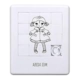 Ideal para bolsas de fiesta Azeeda \'Muñeca\' Rompecabezas Deslizante (PZ00020826)