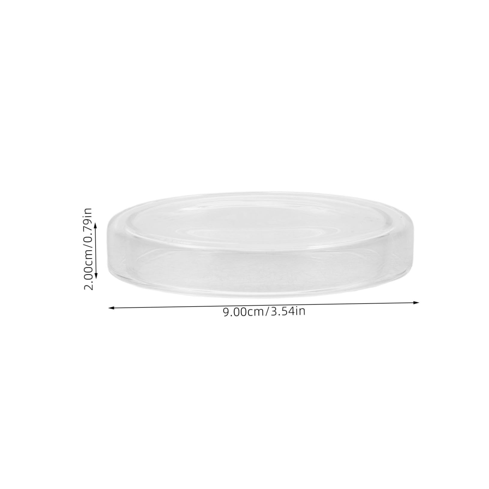 CIYODO Lab Petri Dishes Set of 10 9cm Cell Culture Plates Lids for Agar Agar Scientific Experiments Party Decorations
