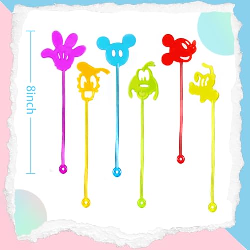 Huspoo RIV60 Mouse Sticky Hands, 36Pcs Mouse Party Favors Mouse Party Supplies thumb #2