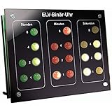 Bestückt mit 20x 10-mm-LEDs in drei Farben (rot, grün, gelb)