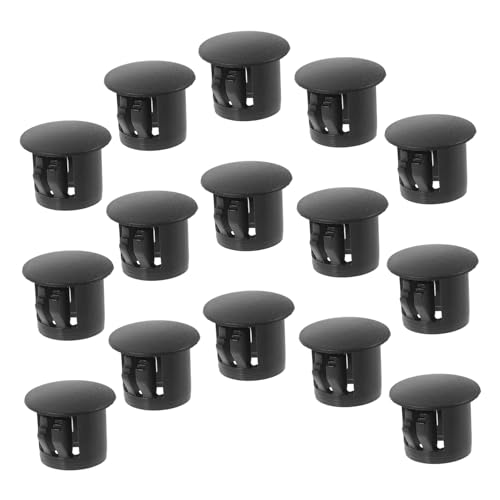DECOMELODY 20Pcs Reusable Screw Hole Plugs for Furniture Covers for Doors Windows Cabinets Aesthetic Hole Sealers to Conceal Unsightly Screws