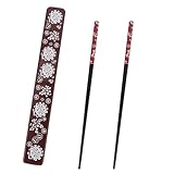 Baguettes réutilisables – surface lisse et arrondie, sans irritation des lèvres, motif simple, esthétiques et pratiques, baguettes en bois réutilisables