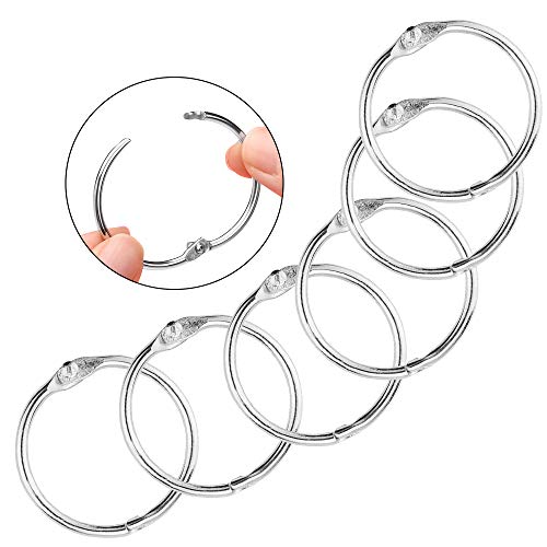 KiKiHong 50 Pezzi Metallo Libro Foglie Sfuse