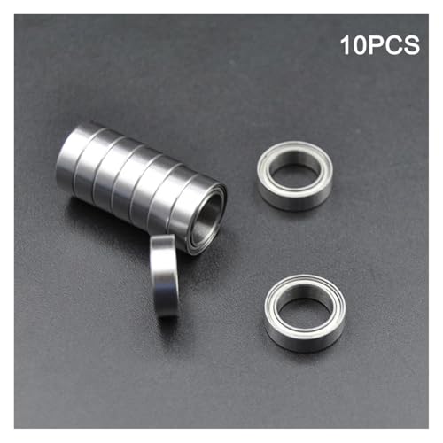 Roulements à billes MR128 ZZ 8x12x3.5 mm pour micro-moteurs - 2