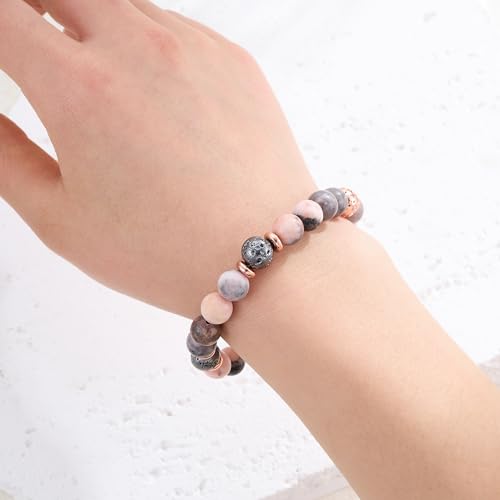 30th 40th 50th 60th 65th 70th 75th 80th Birthday Gifts for Women Bracelets 50 60 65 70 Year Old Natural Stones Happy Birthday Bracelets for Women3