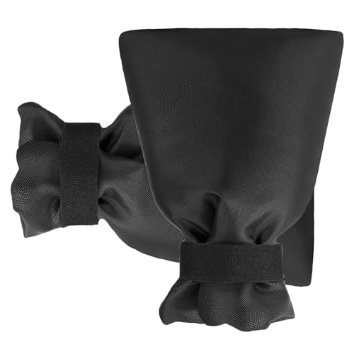 BEEWAY Lot de 2 housses de robinet d'extérieur pour l'hiver, veste de protection isolante contre le gel du robinet – Imperméable, épaisse, taille L, 22 x 18 cm
