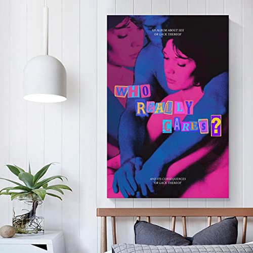 Bichi Tv Girl Who Really Cares Poster Posters For Room Aesthetic Canvas Art Poster And Wall Art Picture Print Modern Family Bedroom Decor Posters 12X18Inch(30X45Cm) #TOP4