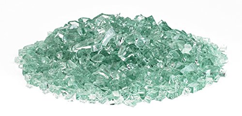 Image of American Fireglass 5-Pound Fireplace and Fire Pit Glass, Solex, 1 /4-Inch