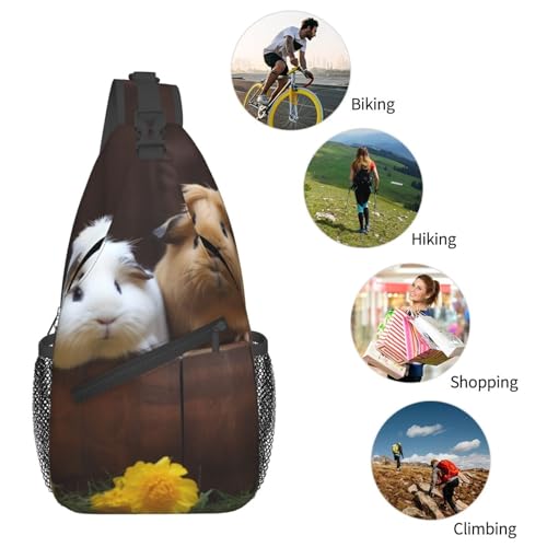 Bolso cruzado para hombre tipo bandolera negro miniatura 6