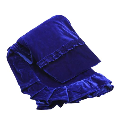 Housse de piano droit en velours doré Kisangel couverture protection