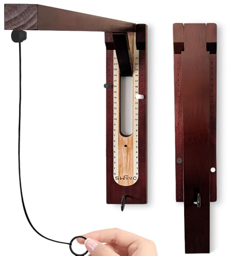 SWOOC Games® - Hideaway Hook and Ring Game On A String - Weather Resistant & Easy Setup - Man Cave Games - Wall Activity for Game Room - Wall Ring Toss Fun for Adults - Bar Activity