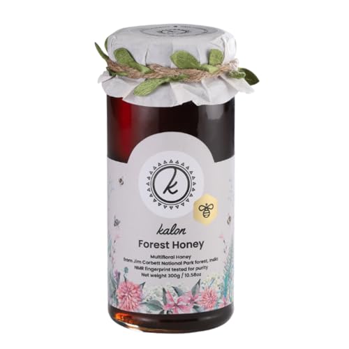 Image of KALON 100% Natural Forest Honey | NMR Tested | No Added Sugar and Preservatives | Mild Flavour with Floral Aroma - 300 gm