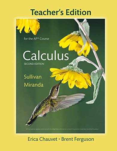 Teacher’s Edition of Calculus for the AP® Course 1464155437 Book Cover