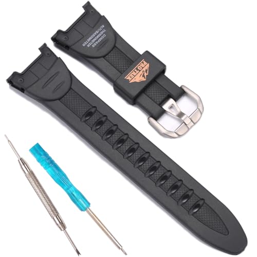 Bracelet de montre en résine pour Casio Protrek PRG-50 PRG-60