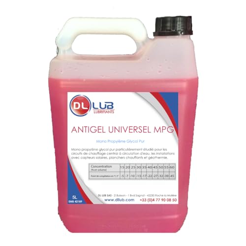 DLLUB - DLLUB - ANTIGEL MPG MONOPROPYLENE GLYGOL - 5 litres