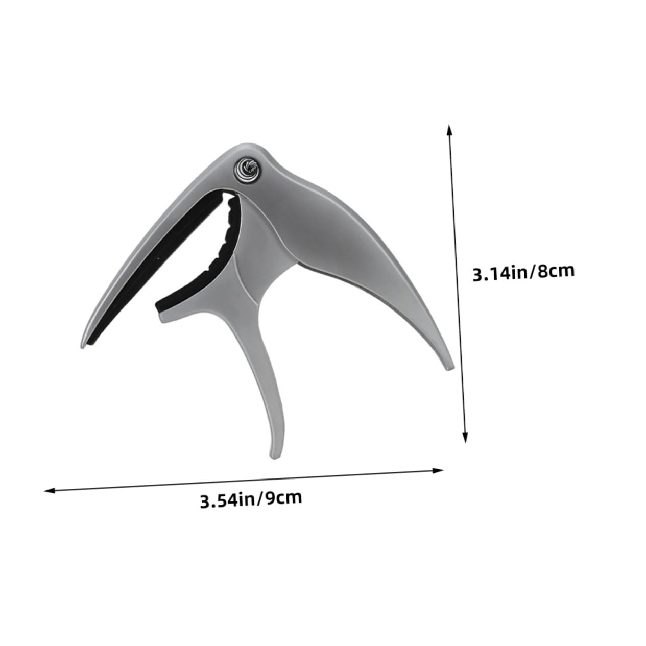 GOOHOCHY Zinc Alloy Guitar Capo Easy to Use Tuner for Electric Acoustic Guitars for Teachers Players