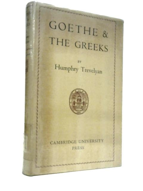 Goethe & the Greeks
