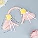 Plush Sheep Ears Headband Cosplay Costume Hairhoop Party Props Headpiece ComicCon Headdress Girl Animation Accessories Fashion Props Theme Party Headband