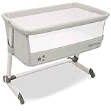 Asalvo 13958 Little Dreamer Cuna de Colecho, 90 x 33 x 50 cm, Gris