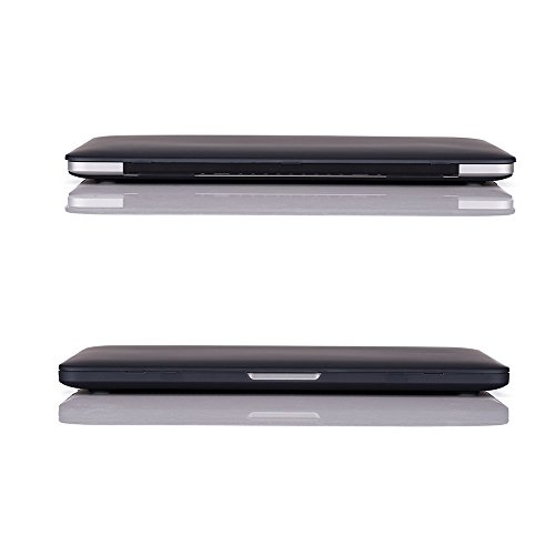 Coque MacBook Pro 13 Retina noir A1502 protection écran et clavier rigide