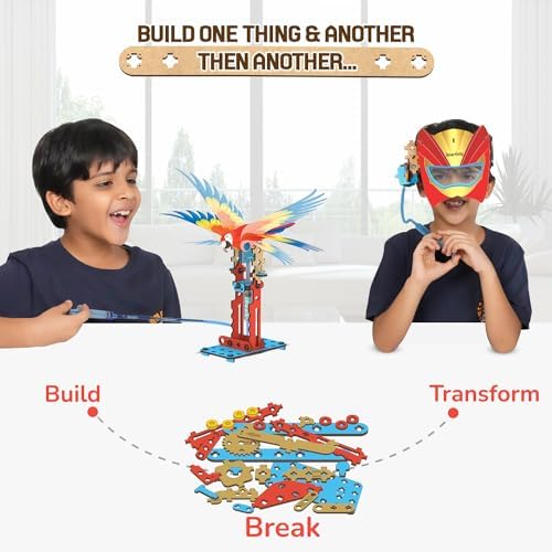 Smartivity 25 in 1 Multi-Builds Hydraulic Kit STEM DIY Kit for Kids 6-14 | Educational Science Toy | Best Birthday Gifts for Boys & Girls Ages 6-8-10-12 | STEM Learning Toys for 6-14 Year Olds