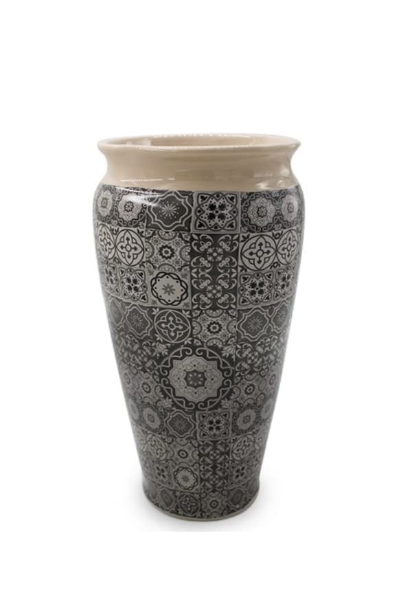 Vase en céramique crème gdm 21009C pour rompre la monotonie de votre mobilier