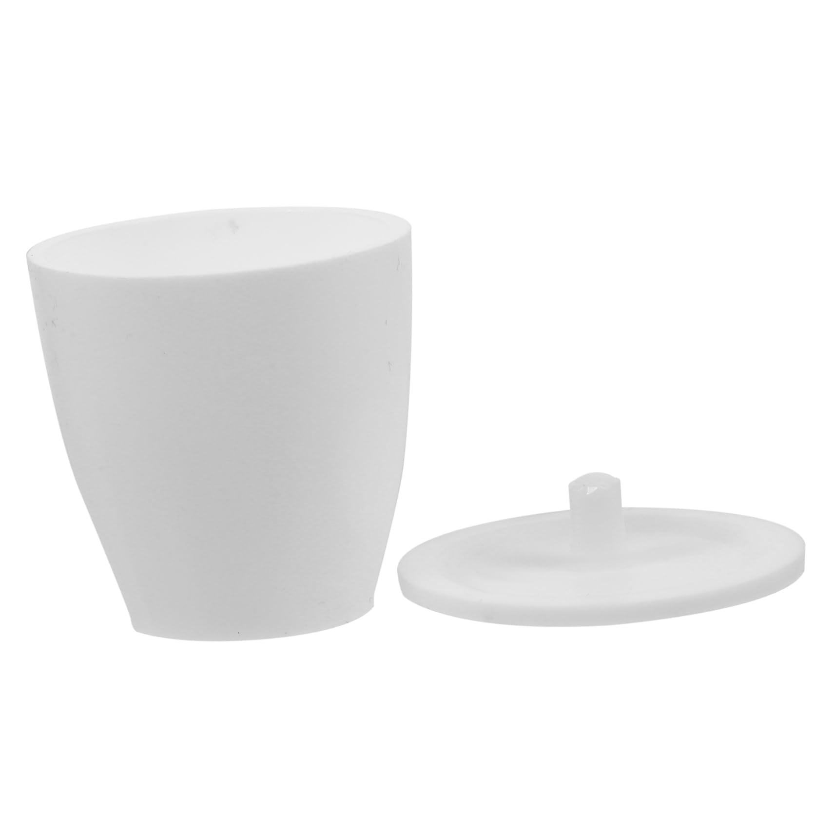 OSOLADY Crucible Bowl with Lid 50ml Casting Mold Small Crucible for Experiments Portable and Accurate