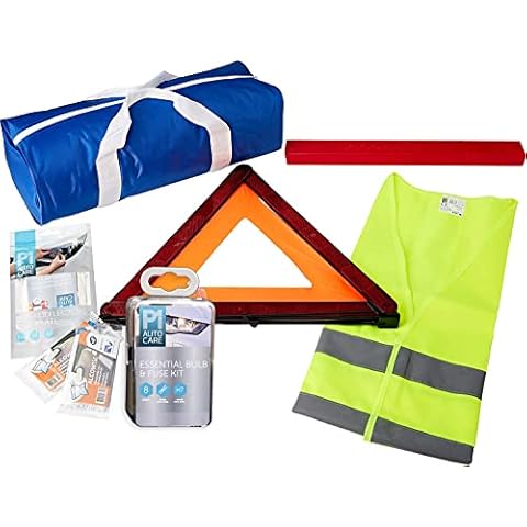Euro Travel Kit for driving in France and Europe - 7pcs Cover