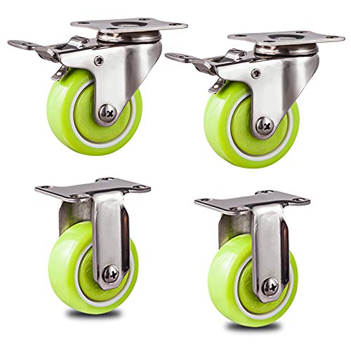 Roues en nylon pour chariots et rouleaux de rechange universels
