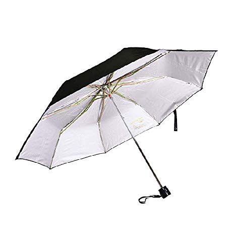 Image of Mohendra Dutt & Sons 3 Fold (King) Polyster Hi-Class Black Umbrella
