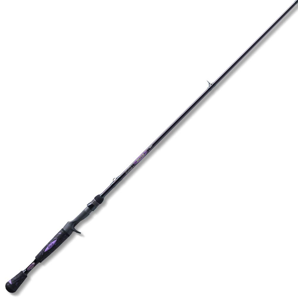 St. Croix Rods Mojo Yak Casting Rod Black Cherry Metallic, 7'0"