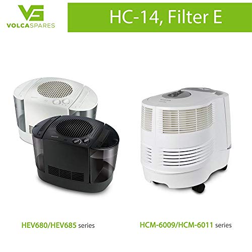 Volca Spares Reinforced Humidifier Filter E Compatible with Honeywell Humidifier, Part # HC-14