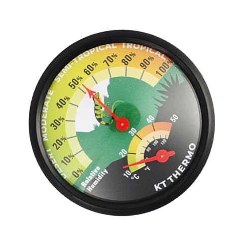 RGYBAO Reptiles Pet Temperature & Monitors High Precisions Sensors Reptiles Hygrometer for Accurate Environmen