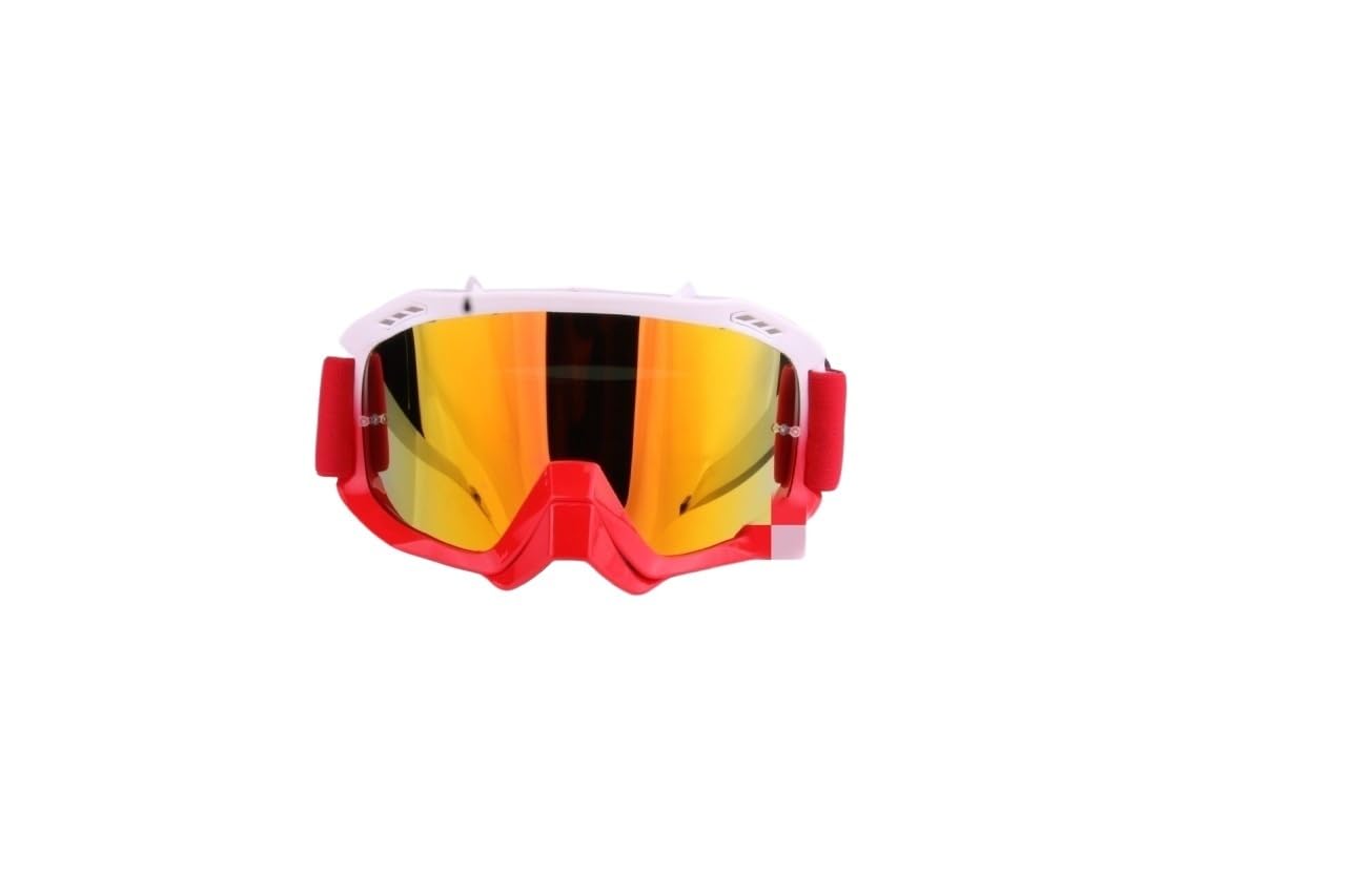 Occhiali da Cross ，Occhiali Motocross Occhiali Occhiali da Corsa for Motociclisti Fuoristrada Occhiali da Equitazione for Mountain Bike Occhiali da Esterno Occhiali Antivento