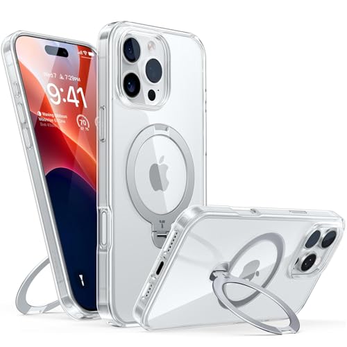 Protection militaire coque iPhone 16 Pro Max transparente contre les chutes et rayures