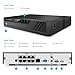 Amcrest 5MP Security Camera System, 4K 8CH PoE NVR, (4) x 5-Megapixel 2.8mm Wide Lens Weatherproof Metal Vandal Dome PoE IP Cameras, Pre-Installed 2TB Hard Drive, NV4108E-IP5M-D1188EW4-2TB (White)