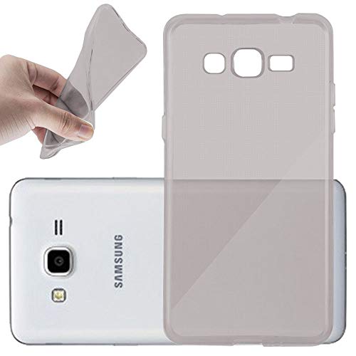 ANNART Coque pour Samsung Galaxy Grand Prime SM-G530F, Coque Silicone Gel Souple Ultra Fine pour Samsung Galaxy Grand Prime SM-G530F/ (4G) Value Edition SM-G531F - Gris