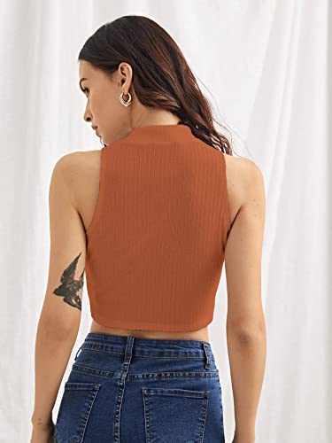 Image of Shasmi Women Crop Top, Ribbed, Stylish Tank Top, Soft and Comfy Fabric has Some Stretch