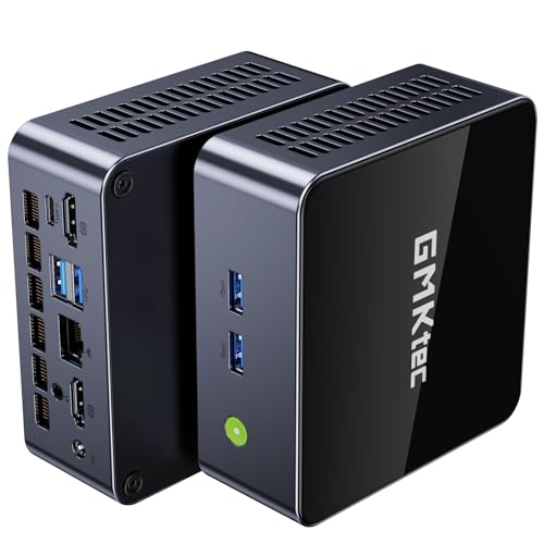 GMKtec M3 Ultra Mini PC with Intel Core i7-12700H(14C/20T 4.7 GHz), 16GB DDR4 RAM+512GB NVMe SSD, Mini Desktop Computer Triple 4K Display, WiFi 6, BT5.2, USB-C