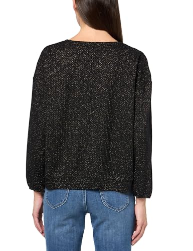 Image of Tommy Hilfiger Women's Waffle Long Sleeve Lurex Knit Sportswear Top