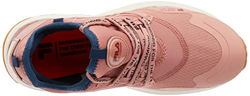 Tênis Fit Jogger, Fila, Feminino, Rosa Velho/Marinho/Vermelho, 37