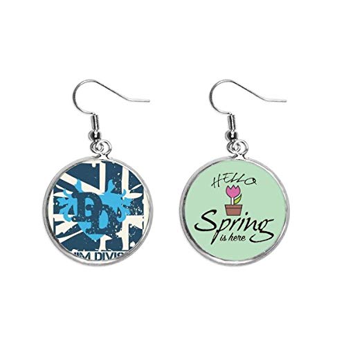Pendientes de primavera azul denim division perfectos para tus looks de tardeo