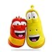 yitao Peluches 10cm Larva Peluches Insecto Amarillo Insecto Rojo Dibujos Animados Calientes Larva Juguetes Muñeca De Peluche