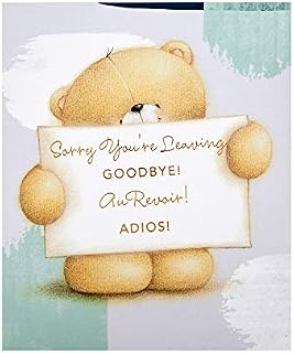 Hallmark Leaving Card - Cute Forever Friends Design