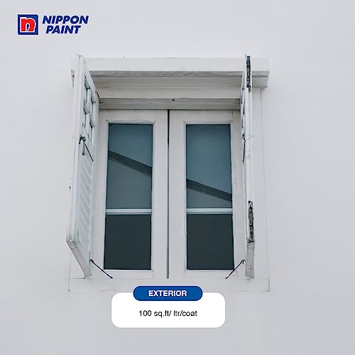 Nippon Paint Acrylic Latex Exterior Primer (1 L, White)