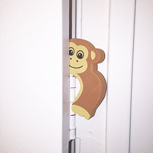 A&S Creavention Animal Foam Door Stopper Cushion Children Safety Finger Pinch 7Pcs Set (Mix On Each) #TOP3
