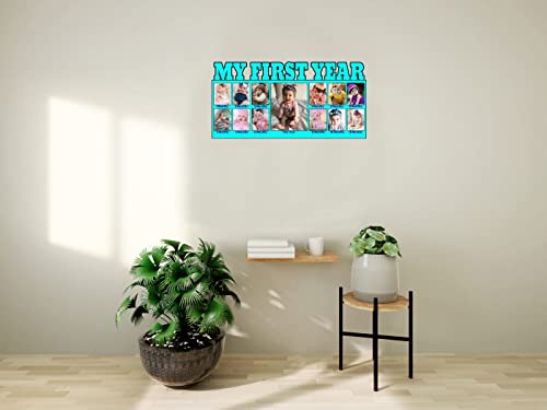 Image of Photo Frames| Customised Frames For Gifts| Home Decor| Frame for Wall| Light Blue Color, Pack Of 1