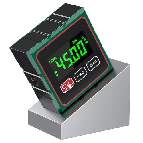 Ohcans Digital Angle Finder with Magnetic LCD Inclinometer