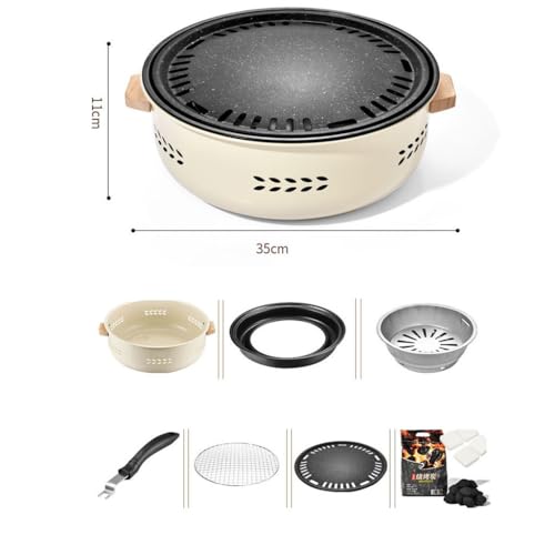 Estufa para hacer té con diseño de brasero portátil 3